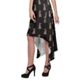 thumbnail image 3 of Moomaya Robe Sans Manches Imprimée Style Asymétrique pour Femmes avec Encolure Licou, 3 of 5