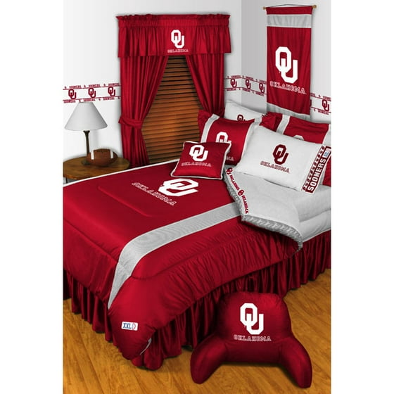 Ncaa Oklahoma Sooners Bedding Set College Football Bed Com