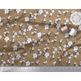 thumbnail image 3 of Soimoi Cotton Duck Fabric Cotton Ball Floral Print Fabric by The Yard 56 Inch Wide, 3 of 3