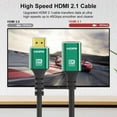 thumbnail image 6 of Chenyang CY HDMI 2.1 Extension Cable Male to Female Ultra-HD UHD 8K 60hz 4K 120hz Cable 48Gbs with Audio Ethernet HDMI Cord Cable, 6 of 7