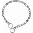 thumbnail image 4 of Chain Dog Training Choke Collar, 304 Stainless Steel, Total Length 24 in, 3.5 mm, 4 of 6