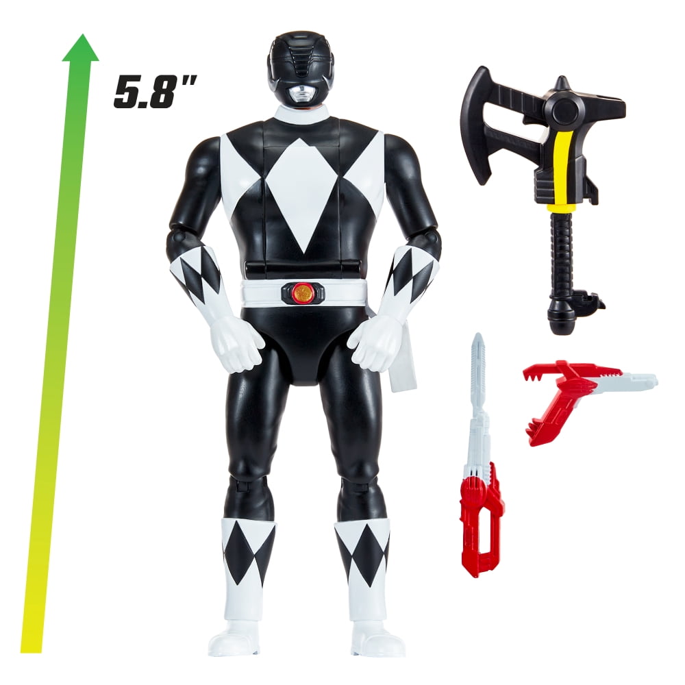 Mighty Morphin Power Rangers: Re-Ignition - Auto-Morphin Noir Ranger Action Figure by Playmates Toys