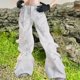thumbnail image 1 of Pantalones cargo a escala 1/12, ropa para figuras de acción, escena fotográfica, regalo, juego de simulación, accesorios de disfraz para muñecas, ropa Blanco, 1 of 8