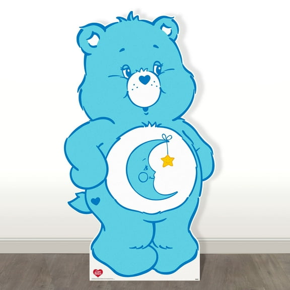 Prime Party Care Bears Life-Size Cardboard Standup Set of 10, Party Decoration Photo Prop, 64 in
