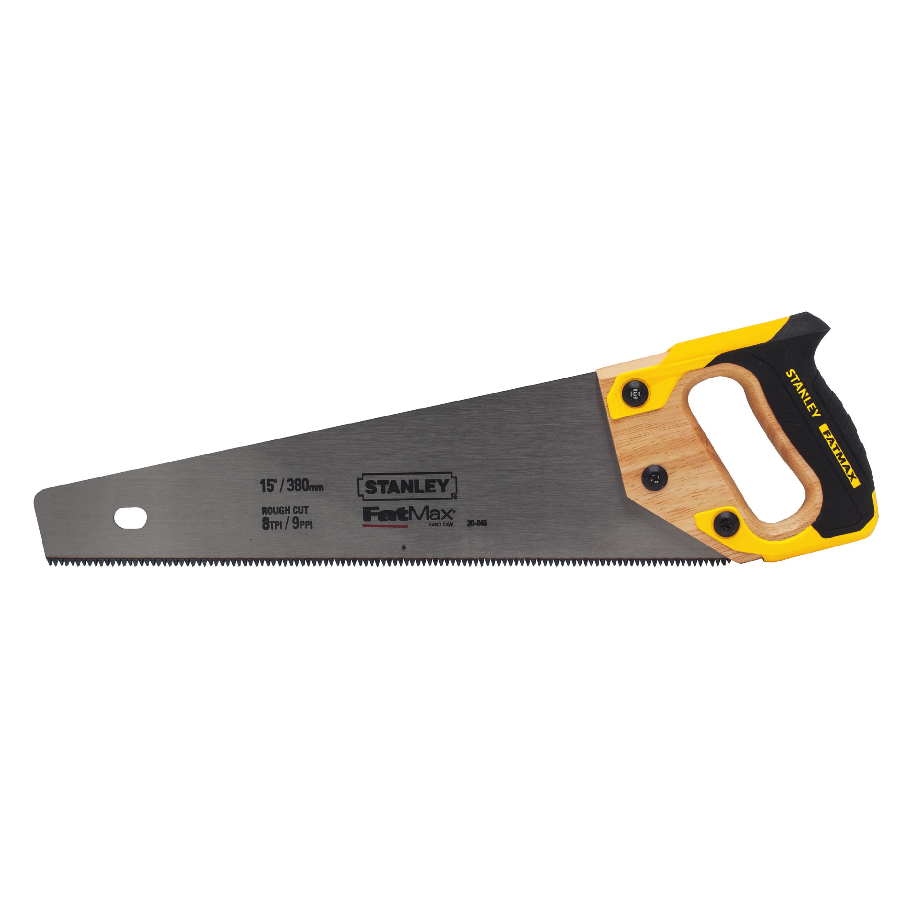 Stanley Jet Cut Hsaw 20 Fe 2 15 599 STANLEY FATMAX 20-045 Hand Saw, 15\"