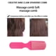 thumbnail image 4 of Cepillo desenredante para mujeres, hombres y niños - No tira del cabello - Cepillo alisador para cabello liso, rizado y mojado - Cepillo rizador, 4 of 7