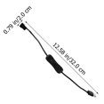 thumbnail image 3 of Shisuyan Fan Adapter Cable USB To 4Pin Cable Fan Connector Cable Fan Power Cable 12V To 5V Converter Cable, 3 of 8