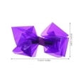 thumbnail image 2 of SWETRACE 2Pack Hair Barrettes for Toddler Girls in Purple for Daily Style, 2 of 5