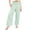Light Green, variant on Cute Pants for Teen Girls Girls Wide Leg Pant Loose Straight Cute Bow Waist Spring Summer Lightweight Pant for Kids Size 10-11 (Black,10-11 Years)