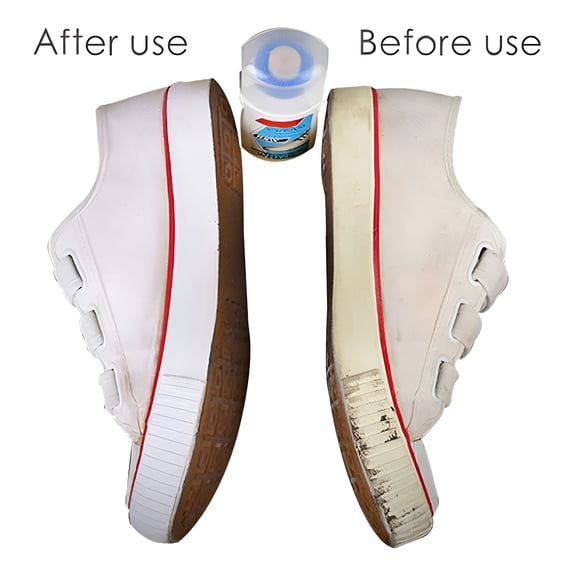 RAGUPEL Shoe Whitener And Sneaker Cleaning Kit For Leather, Canvas, Foam, And Rubber, Restores White Midsoles And Uppers, Footwear Care Accessories