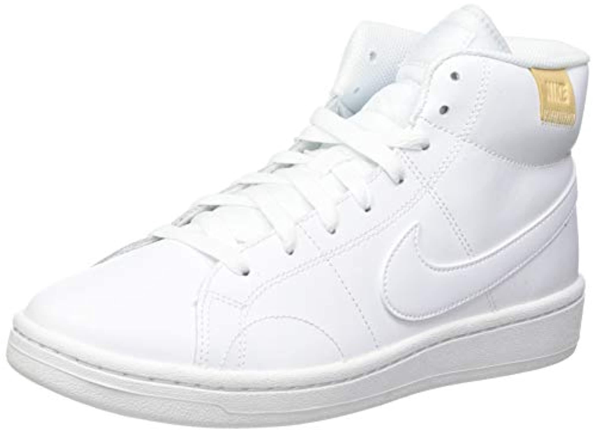 Court Royale 2 Mid Women's Shoes Color: White/White Size: 8.5