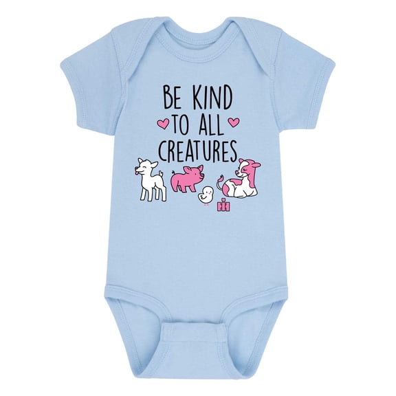 Country Casuals - Be Kind To All Creatures - Infant Baby One Piece