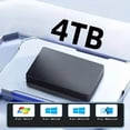 thumbnail image 5 of Stylish 4TB Portable External Drive USB 3.0 High-Speed Compact Storage Seamless for Ipad & Windows Laptop Compatibility School Work, 5 of 6