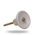 thumbnail image 5 of Set of Six Trefor white Glass Knobs by Trinca-Ferro, 5 of 8