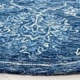 thumbnail image 3 of SAFAVIEH Metro Ognena Medallion Area Rug, Blue, 6' x 6' Round, 3 of 8