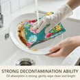 thumbnail image 7 of 6 Pcs Funny Kitchen Towels,Pioneer Flower Floral Print Pattern Microfiber Dish Towels,Kitchen Tea Towels,Kitchen Towel Set (18" X 26"), 7 of 7