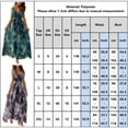thumbnail image 2 of DYMADE Women Sleeveless Floral Maxi Dress V Neck Empire Waist Female Long Dresses, 2 of 2
