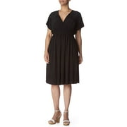 Metro7 - Women's Plus Jersey Dolman Dress