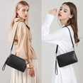thumbnail image 7 of GAEKEAO Crossbody Bags for Women RFID Blocking Leather Shoulder Purse with Adjustable Strap & Top Zipper, 7 of 7
