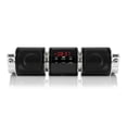thumbnail image 2 of Waterproof Bluetooth Motorcycle ATV Stereo Speakers Soundbar 7/8-1.25 In Handlebar Mount Waterproof Motos AUX USB FM Radio ,Clear Distortion-Free, 2 of 6