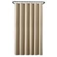 thumbnail image 5 of Zenna Home Waterproof Fabric Shower Curtain or Liner, 70" x 72", Beige, 5 of 5