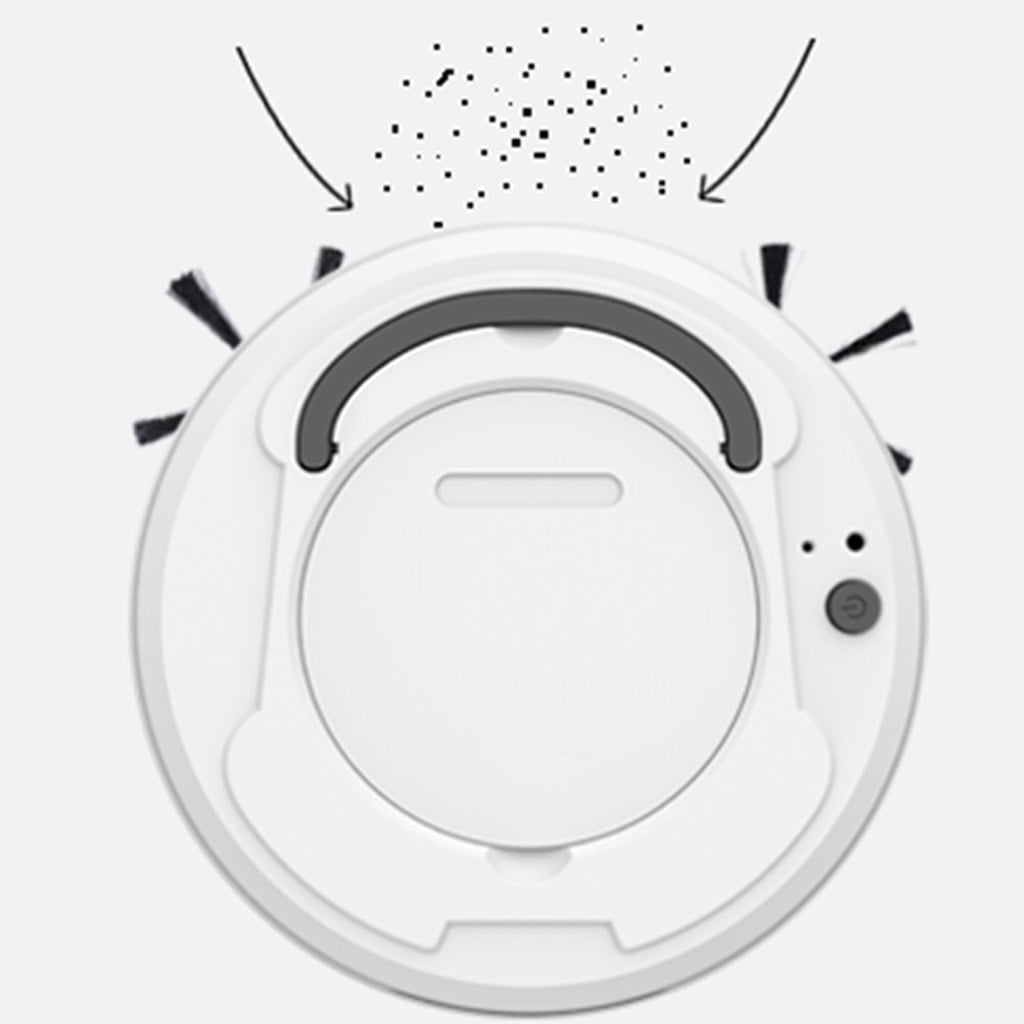YIEMEEN Robot Vacuum Cleaner 1800Pa Robotic Vacuums Strong Suction Auto Floor Cleaner