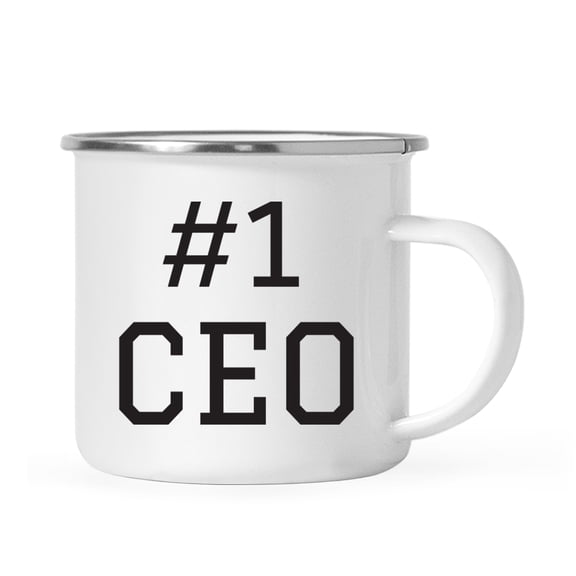 Koyal Wholesale Stainless Steel Campfire Coffee Mug Thank You Gift, #1 CEO