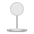 thumbnail image 1 of Baseus Magnetic Desktop Bracket Wireless Charger For iPhone 12 series 15W Quick Wireless Charging Magnetic Alignment Desktop Phone Holder Storage Bracket Fast Charging Pad BS-W519, 1 of 9