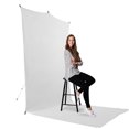 thumbnail image 2 of Savage 5x12' White Background Floor Extended Backdrop Travel Kit, 2 of 8