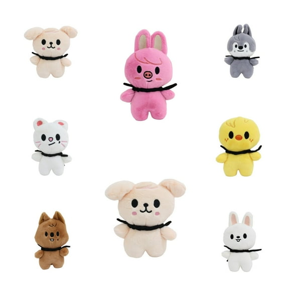 Stray Kids Skzoo Plush 5.51 Inch Plush Toy, Skzoo 5.51-Inch Plush Stray Kids Doll, Soft and Cute Toy for Fans, Kids, and Adults - HAN QUOKKA