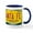 White/Navy Inside, variant on CafePress - SANTA FE New Mexico License Plate Mug - 11 oz Ceramic Mug - Novelty Coffee Tea Cup