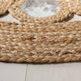 thumbnail image 3 of SAFAVIEH Natural Fiber Annandale Geometric Area Rug, Beige/Grey, 3' x 3' Round, 3 of 6