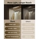 thumbnail image 4 of Luz Bajo Gabinete EZVALO 50 cm 76 LED 2200 mAh Sensor de Movimiento, 4 of 8