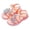 Pink, variant on Purcolt Girls Sparkly Butterfly Sandals, Rhinestone & Pearls Open Toe Wedding Party Dress Shoes for Toddler Little Kids Big Kids