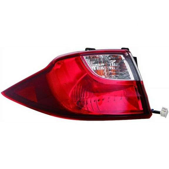 Left Tail Light Assembly - Compatible with 2012 - 2015 Mazda 5 2013 2014