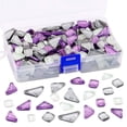thumbnail image 1 of Kit surtido de mosaicos Tile Swepet de 450 g, color morado y plateado, 1 of 4