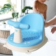 thumbnail image 4 of Asiento de baño antideslizante, asiento de baño, cómodo para pequeños, , niñas, , Azul Sunnimix Asiento de baño, 4 of 8
