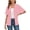 F1-Pink, variant on Women's Cardigans Open Front Short Sleeve Casual Lightweight Bolero Shrugs with Pockets Pink L