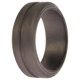 thumbnail image 2 of Anillo único de silicona para boda de línea media - Plata de ROQ para hombre - Anillo de 11 mm, 2 of 2