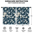 thumbnail image 2 of Blackout Kids Curtains,Pioneer Flower Floral Print Pattern Childrens Insulated Curtains Set Of 2,Bedroom Essentials,Toddler Room Decor 42"x54", 2 of 5