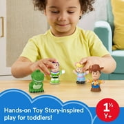 Fisher-Price Little People Disney Pixar Toy Story Figure Pack for Toddlers & Kids, 4 Toys