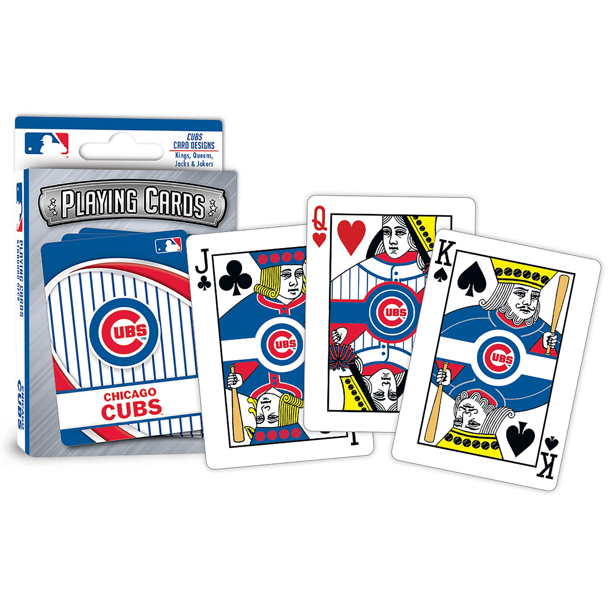 MasterPieces Chicago Cubs Playing Cards - Walmart.com