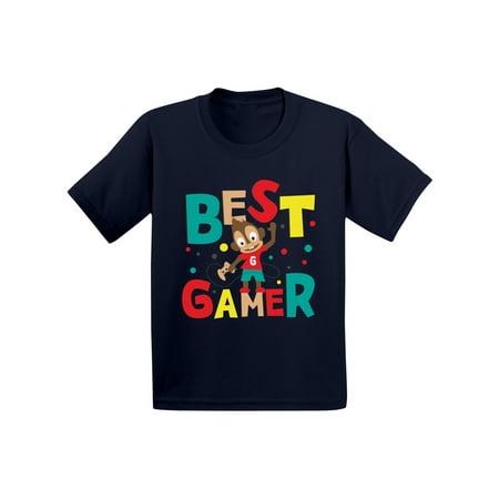 Awkward Styles Best Gamer Toddler Shirt Funny Birthday Gifts Gaming Tshirts for Kids Themed Party Boys Video Game Birthday Shirts Cute Gifts for Boys Funny Monkey Gamer T (Best Presents For Gamers)