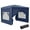 Blue, variant on Outsunny 10'x10' Outdoor Pop Up Party Tent with Carrying Bag White