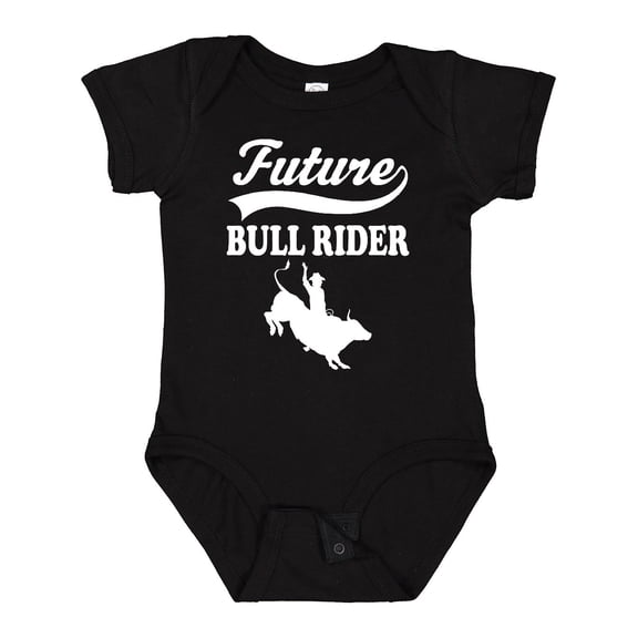 Inktastic Future Bull Rider Rodeo Riding Boys Baby Bodysuit