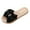 Black, variant on White Sandals Women Imitation Straw Espadrille Women's Sandals Floral Flat Beach Flat-heel Clip-on Women's Slippers
