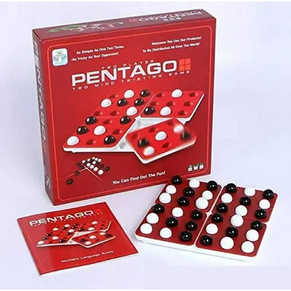 Pentago Mind Twisting Game Two Players //indoor Family Game For Fun With Kids & Family