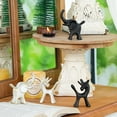 thumbnail image 7 of Sungmor Cast Iron Small Animals Statues, 2pcs White Cute Animal Figurines, Home Office Decor Accent, Bookshelf, Desk, Cabinet Decorative Ornaments, 7 of 7