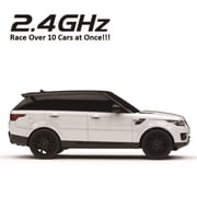 CMJ RC Cars: Range Rover - White - 1:24 Scale, Remote Control Radio SUV Vehicle, 2.4 Ghz, LED Headlights, Indoor-Outdoor Racing Toy, Licensed Model