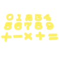 thumbnail image 1 of Juguete de Números Magnéticos de ~ 9 Herramienta de Cocina de Refrigedar Educativo para Bebés Amarillo CUTICAT Números de juguete para nevera, 1 of 8